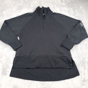 Nike Dry Women's Size Small Jacket Endurance Black Half-Zip Pullover Black